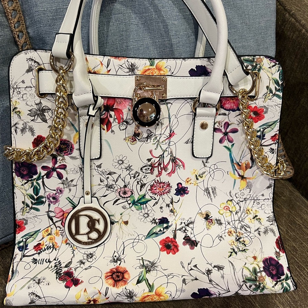 Dasein Large Satchel Vegan Leather Bag